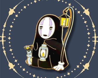 No face enamel pin | Spirited away | Studio Ghibli
