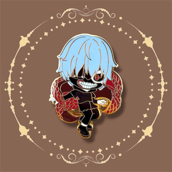 Ken Kaneki enamel pin | tokyo ghoul pin