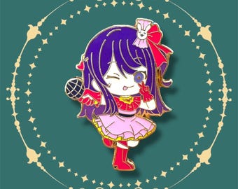 Épingle en émail Ai Hoshino | Épinglette OSHI NO KO