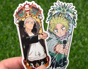 Sakamoto days Vinyl waterproof Sticker, Taro Sakamoto and shin