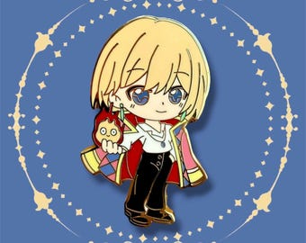 Wizard Howl Hard Enamel Pin | Howl's Moving Castle