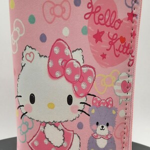 HELLO KITTY - Cartera de gran capacidad de Sanrio Hello Kitty (19 x 10 x 2,5 cm)