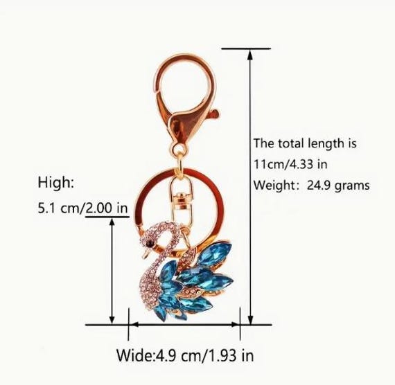 Porte-Clés Cheval Acier Inoxydable - Breloque Mode - Cadeau Fille Femme