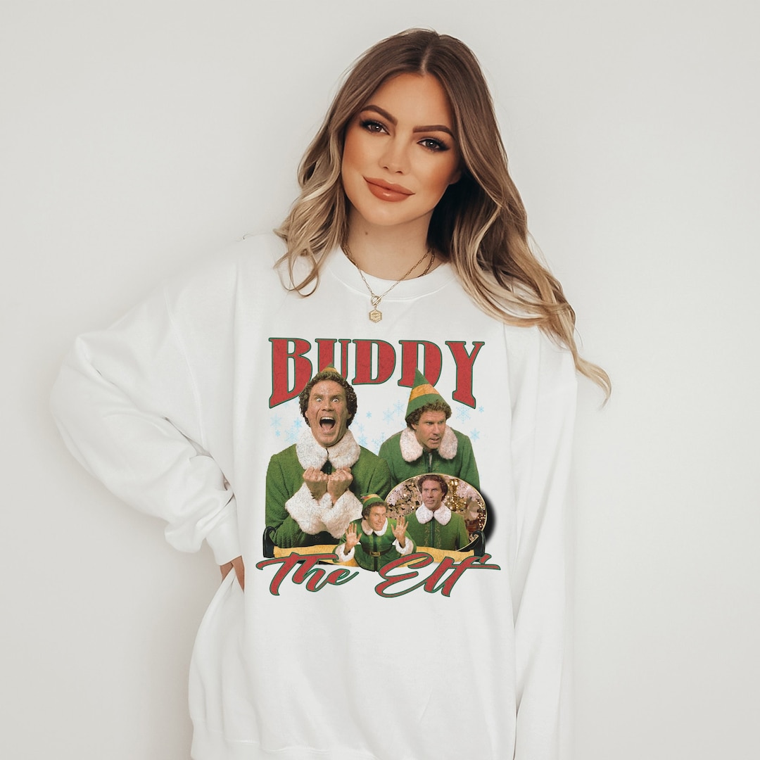 Buddy the elf christmas sweater deals walmart