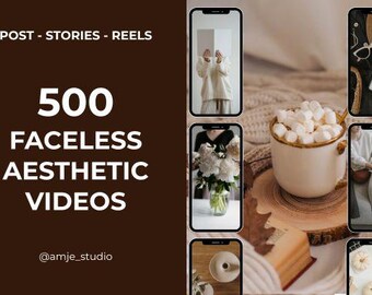 500 Instagram Reels | Faceless Canva Templates (PLR & MRR)