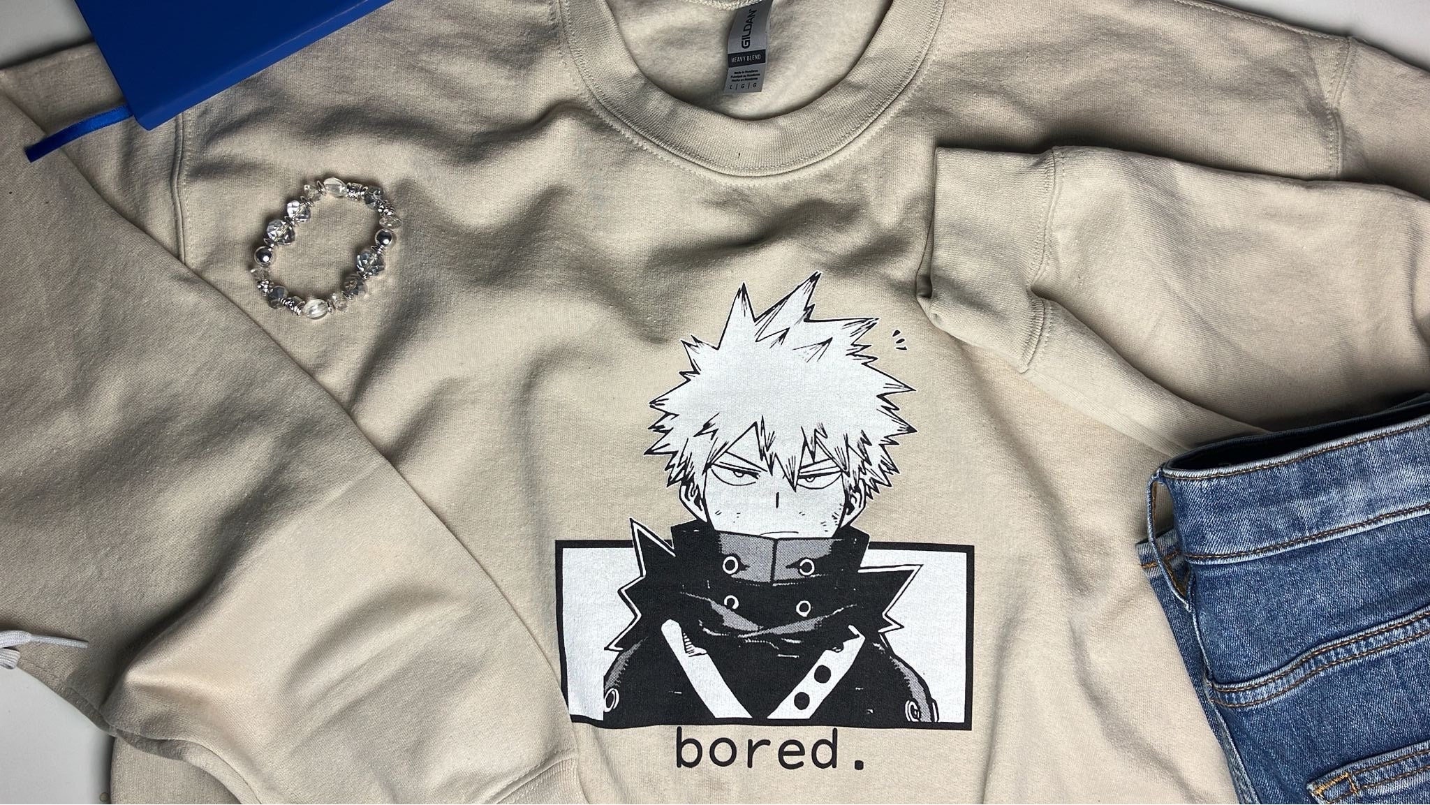 My hero sales academia crewneck
