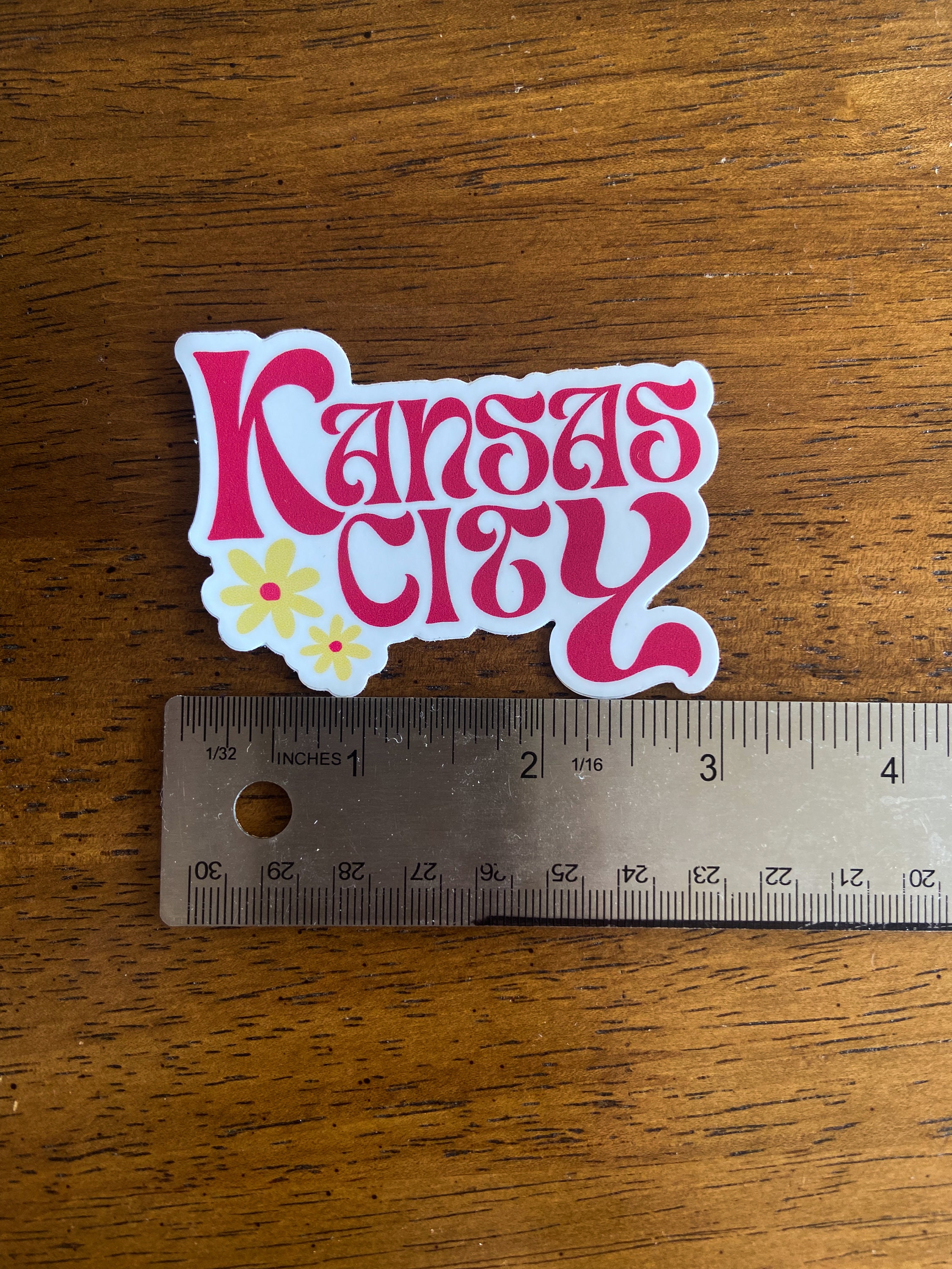 Retro Kansas City Sticker: Waterproof Vinyl KC Decal - Etsy