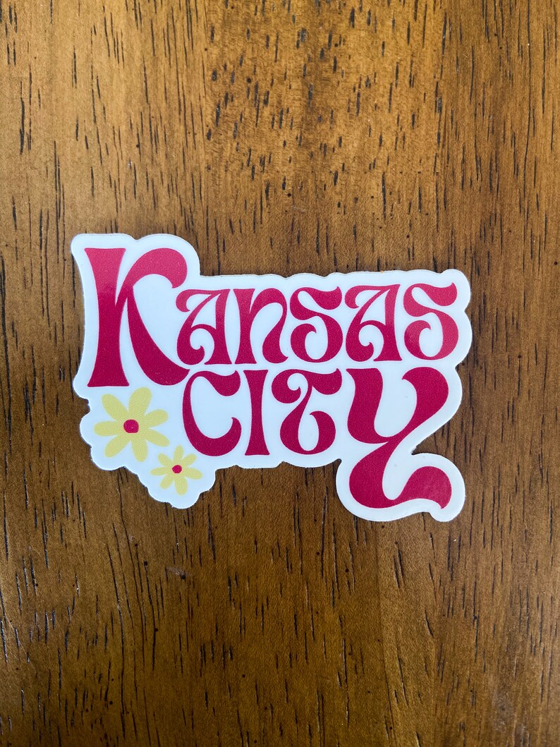 Retro Kansas City Sticker: Waterproof Vinyl KC Decal - Etsy