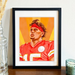 Chiefs Decor, Kansas City Chiefs Decor, Chiefs Print, Kansas City Print, Kansas City Poster, Kansas City Wall Art, KC Gift, KC Print