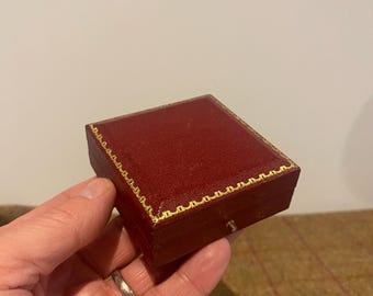 Quality Vintage Jewelry Box. Antique Jewellery Box. London Jewellers