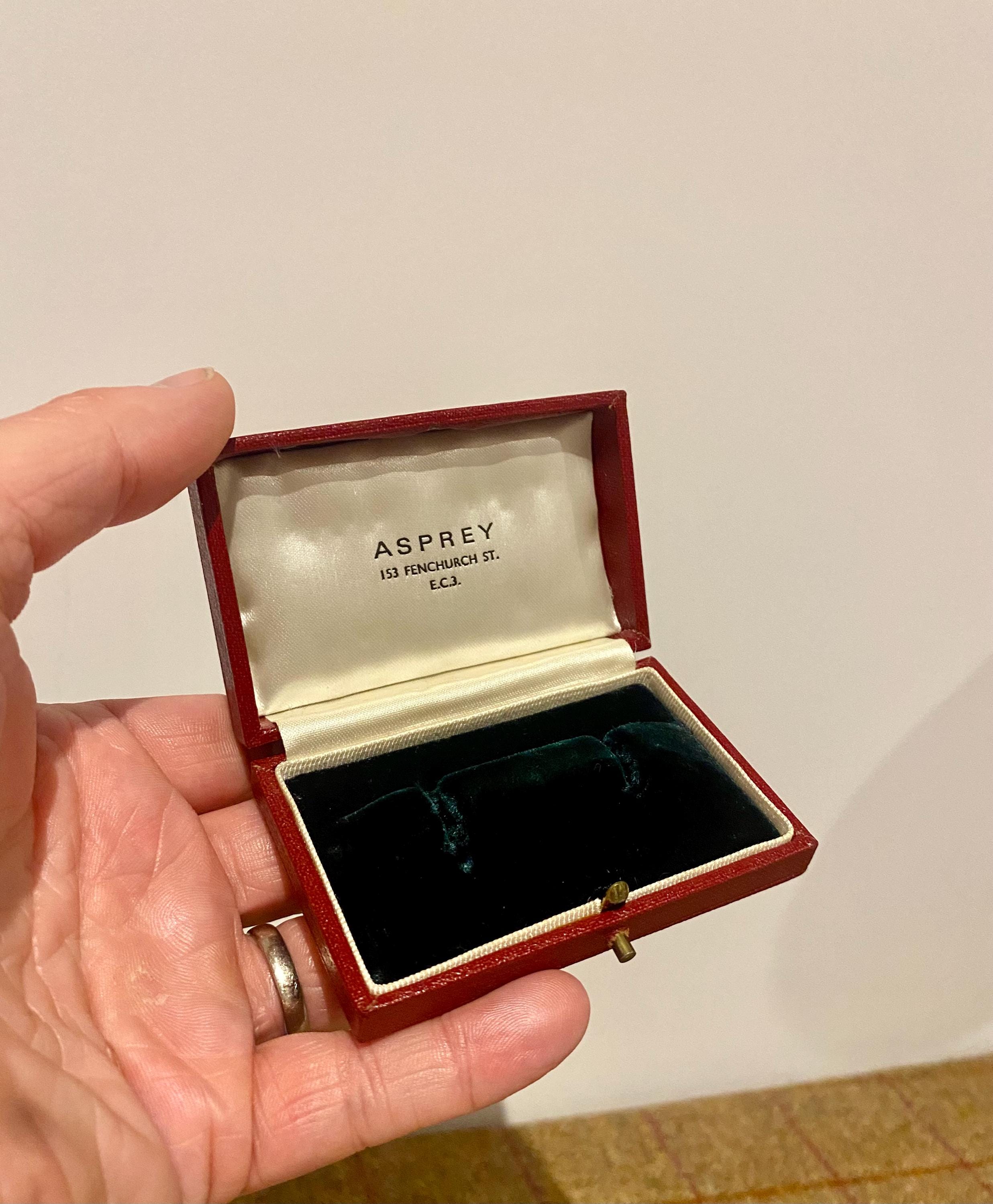 ⭐️Asprey アスプレイ ジュエリーケース アクセサリーBOX ヴィンテージ Asprey jewelry box - Etsy 日本
