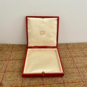 Magnifique boîte à bijoux vintage Cartier. Boîte à bijoux ancienne