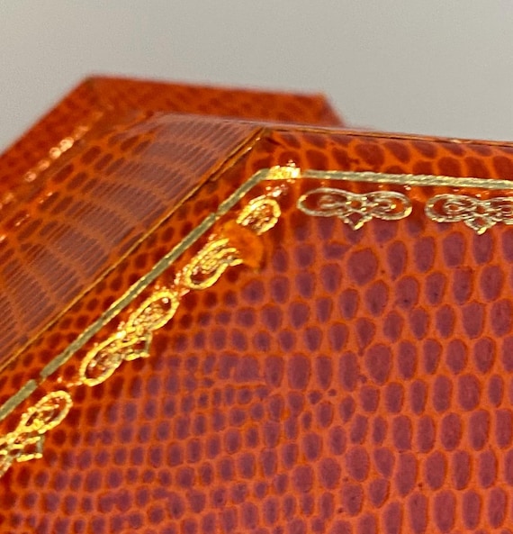 Impressive Vintage Ring Box. Statement Ring box i… - image 5