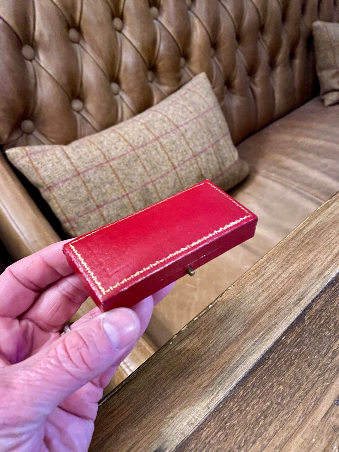 Antique Jewellery Box. Vintage Jewelry Box. Vintage Cufflinks Etsy