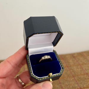 Vintage Style Ring Box. New Luxury Jewellery Box. Perfect for a wedding ring or Engagement ring