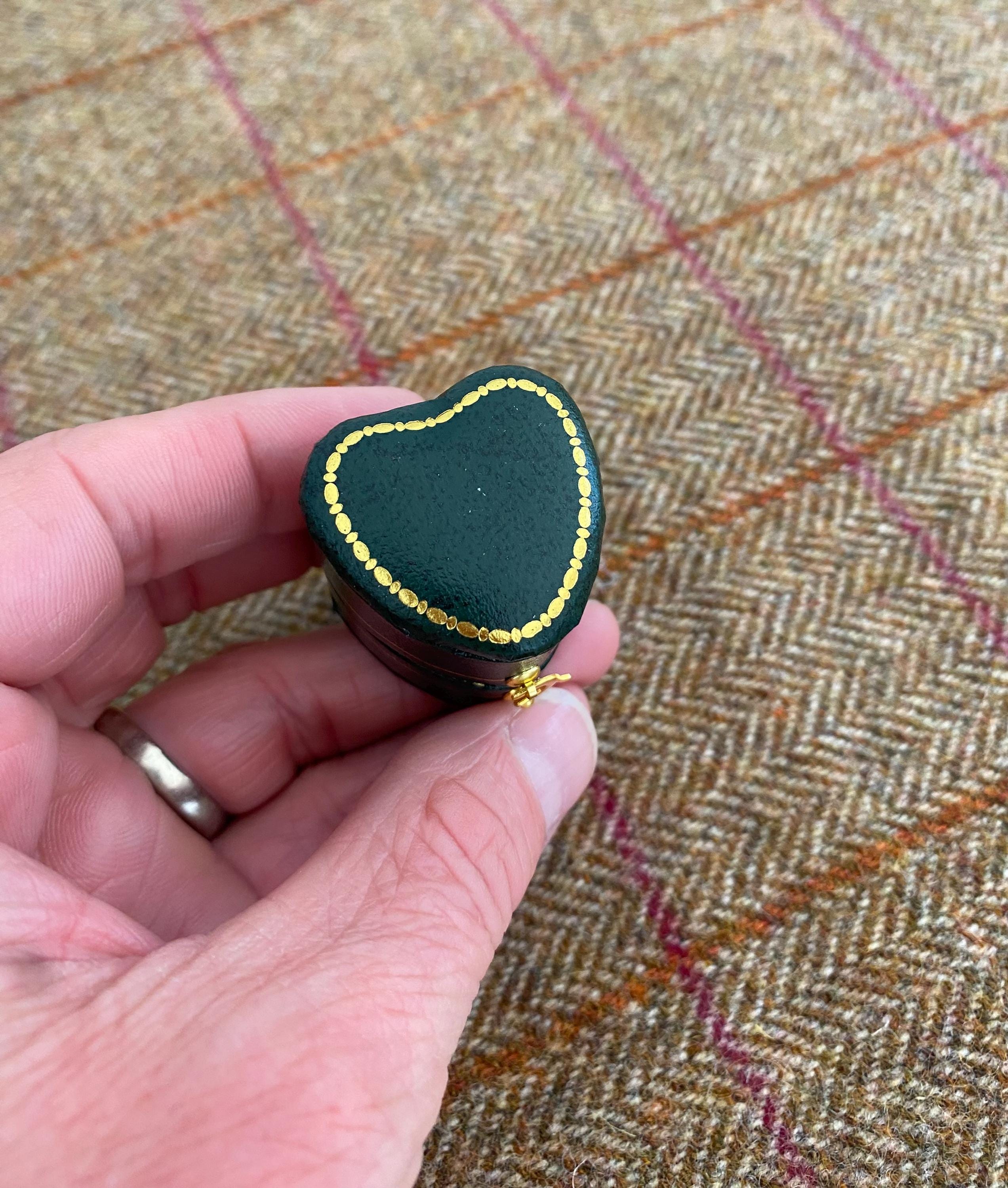 Wonderful Vintage Style Ring Box. Victorian Style Jewelry Box