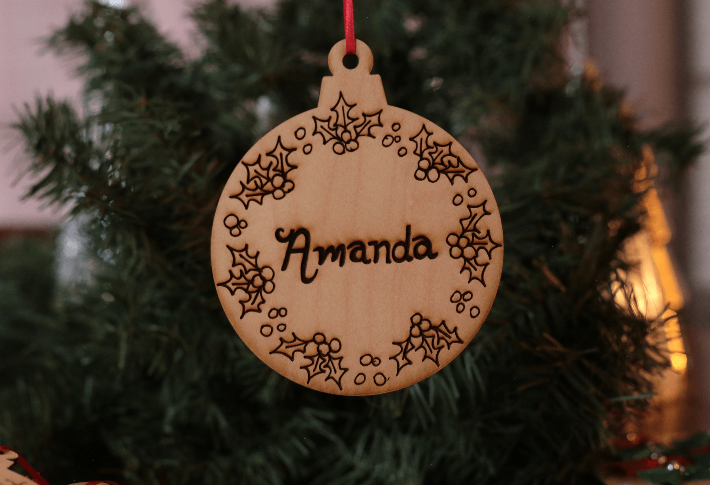 Create Your Own Christmas Ornament Draw on Our Template and - Etsy