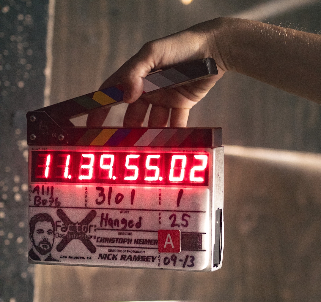 Custom Film Slate Denecke TS-C Slate Faceplate Cover. Design Your Own