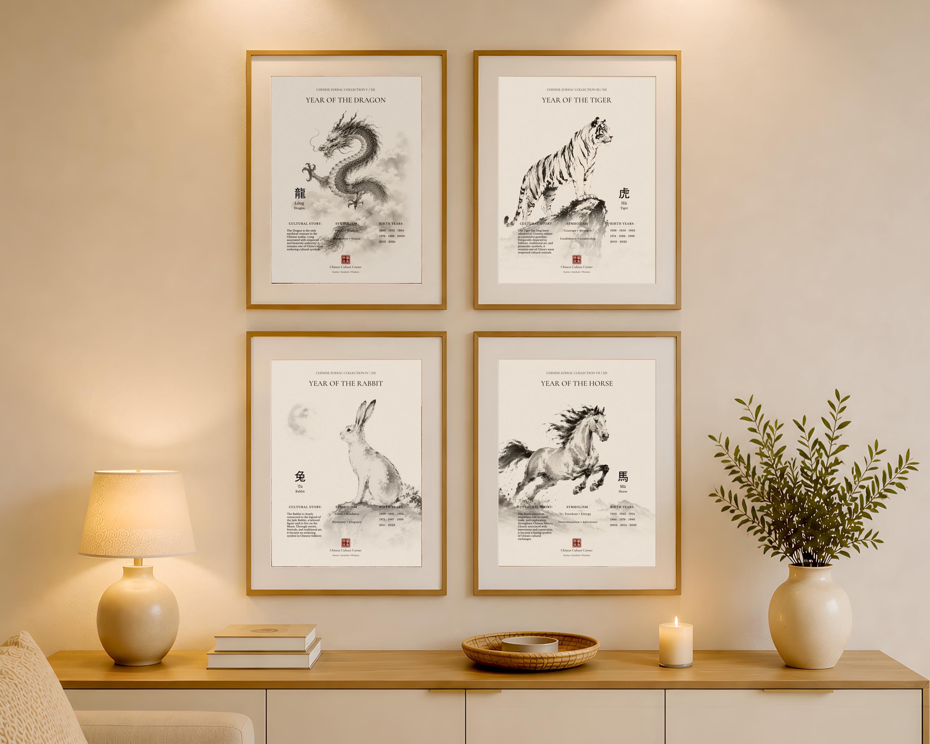 Zodiac Rabbit Japanese - Etsy