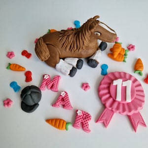 Edible horse cake topper,fondant icing decorations