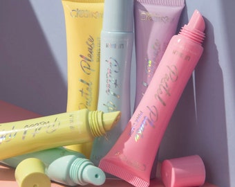 Lip Balm & Lip Gloss Duo Set “Pastel Please” Cruelty Free , Lip Gloss ,Lip Care, Beauty