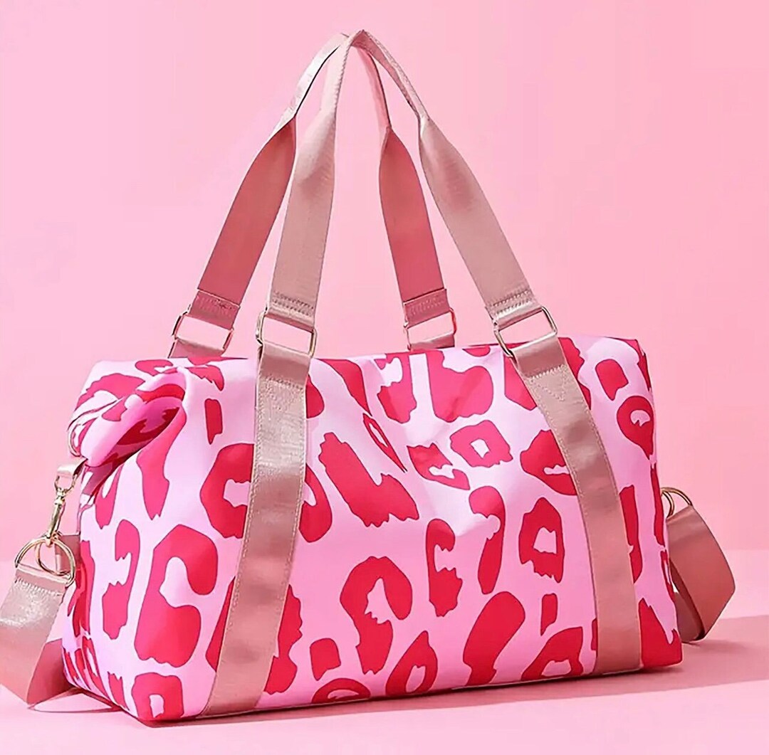Travel pinky Print Duffle Bag Gift Travel Luggage Etsy