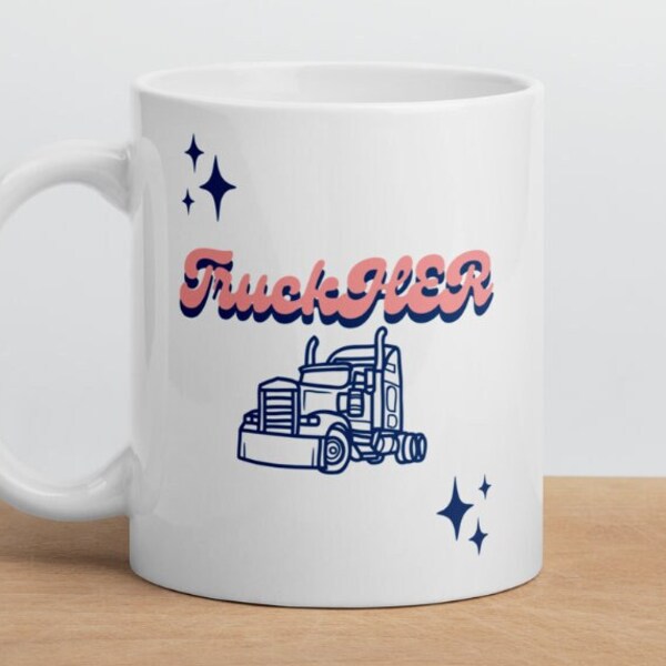 Funny Truck Driver Coffee Cup Etsy