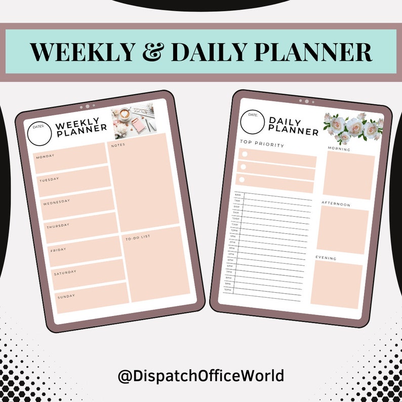 Freight Dispatcher Planner: Goal Setting, Carrier Notes (printable) - Etsy