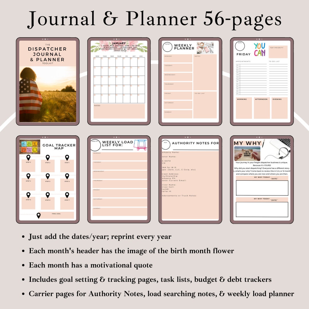 Freight Dispatcher Starter Ekit Editable Templates, Ebook, Printable Freight Dispatcher Starter Ekit Editable Templates, Ebook, Printable