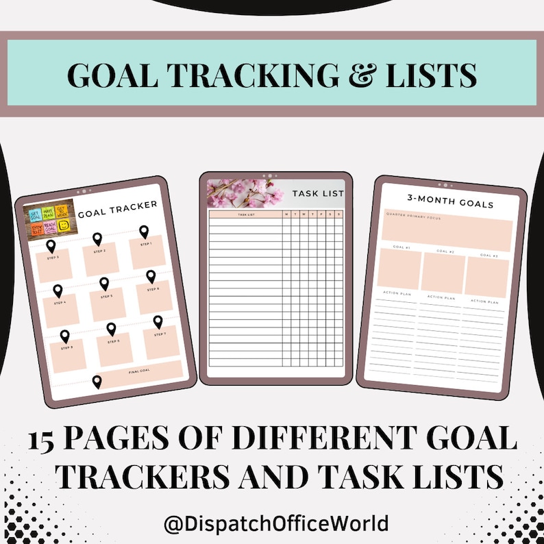 Freight Dispatcher Planner: Goal Setting, Carrier Notes (printable) - Etsy