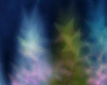 Cool Tones Bokeh Overlay | Photography Overlay | Color Overlay | Colored Bokeh | Star Bokeh | Abstract | Photoshop | Lens Efffects