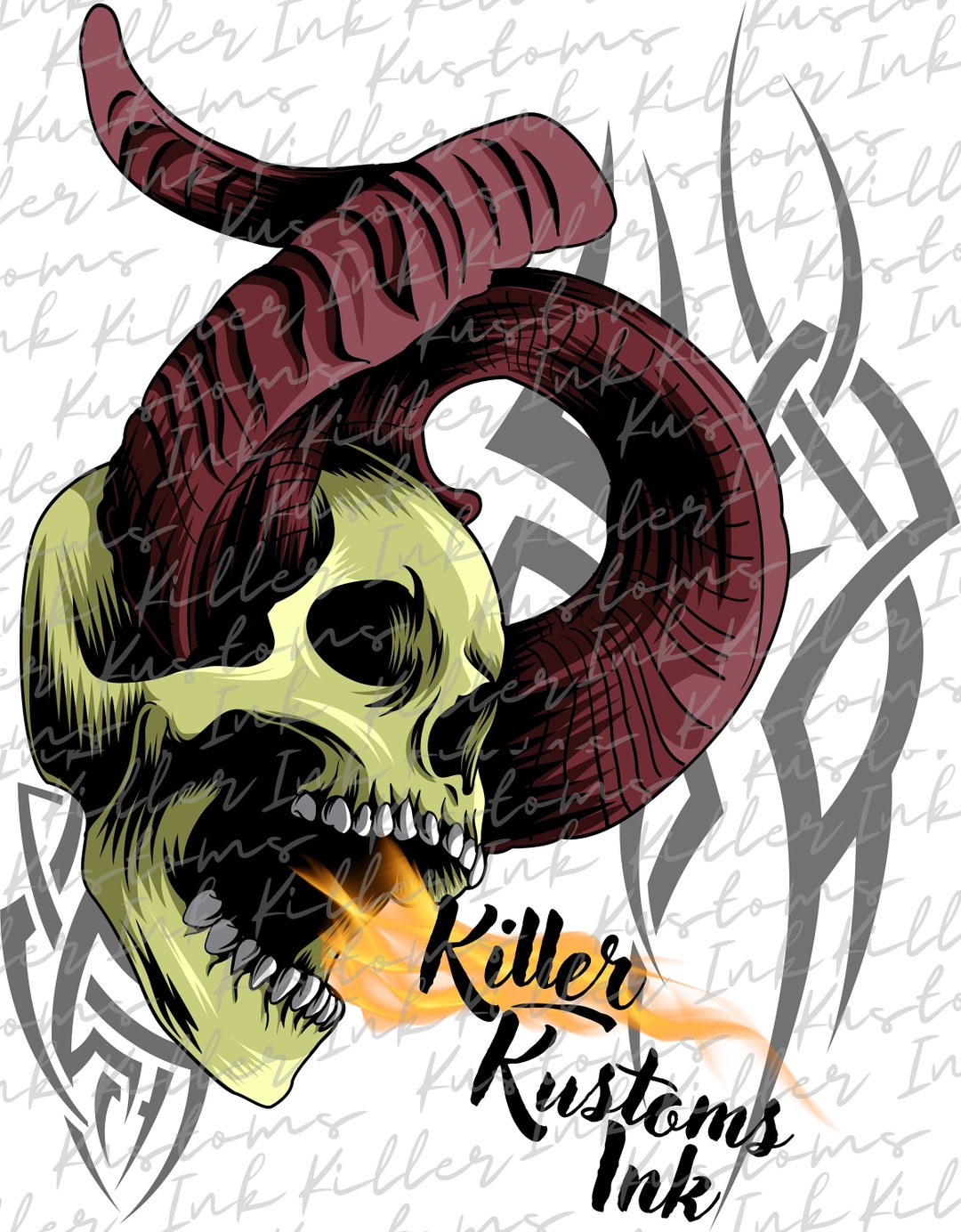 Rep Ink Edits Killer Kustoms Ink Sublimation Png Design, Rep a Cool Small Business ...
