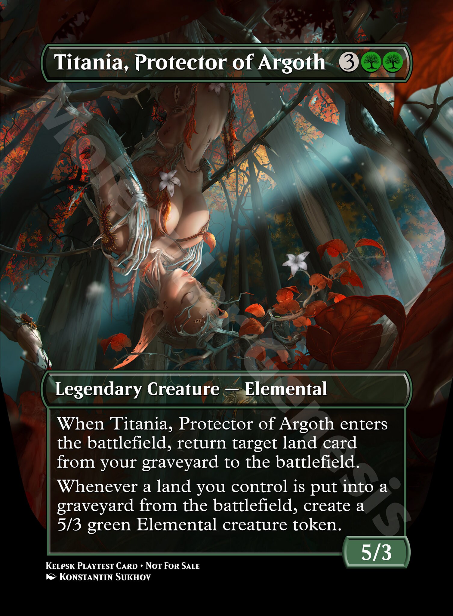 Titania Mtg Alter - Etsy