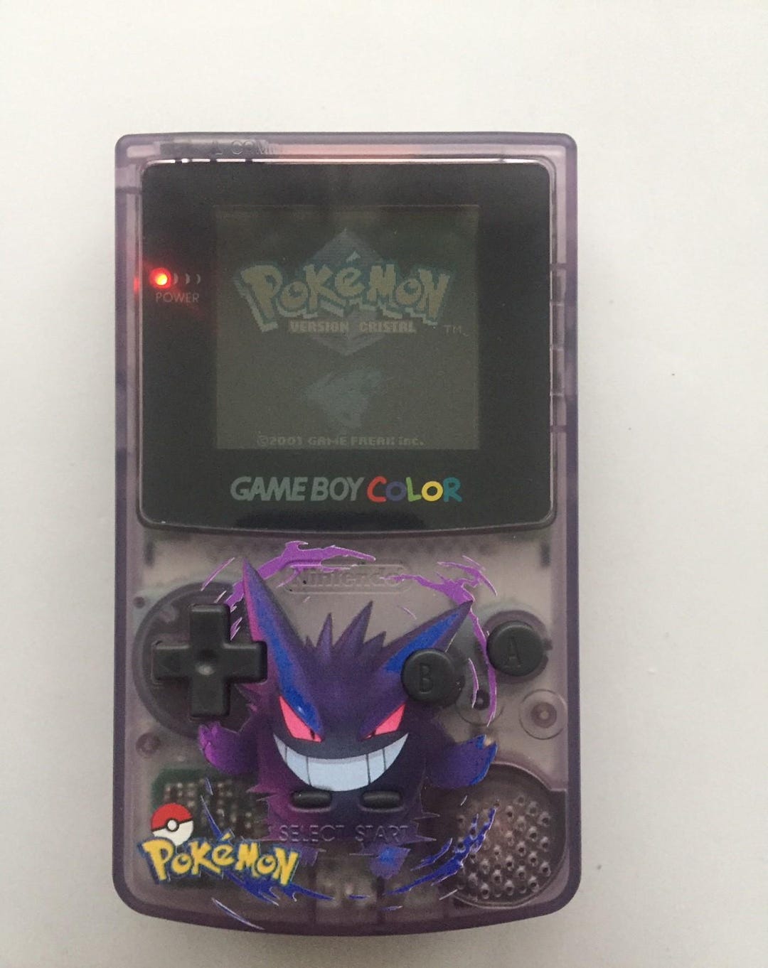 Game Boy Color Version Pokémon Gengar (gengar) - Etsy