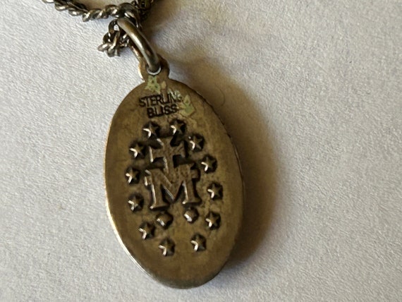 Sterling Bliss Silver Miraculous Pendant Chain Ne… - image 3