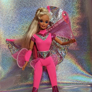Flying Hero Barbie Galaxia Galaxie 1995 Mattel 14030 - Etsy Israel