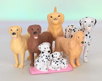 You Choose: Playskool Pet Dog Dollhouse Accessory Replacement Pieces Play People pets Vintage 1990s Collectibles toys