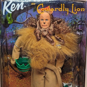 Ken as cowardly lion barbie discount