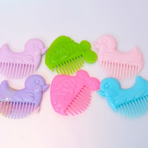 You Pick- My Little Pony Duck Combs - Fish Combs - Replacement piece for Baby & Sea Pony - MLP 80s collectible toys