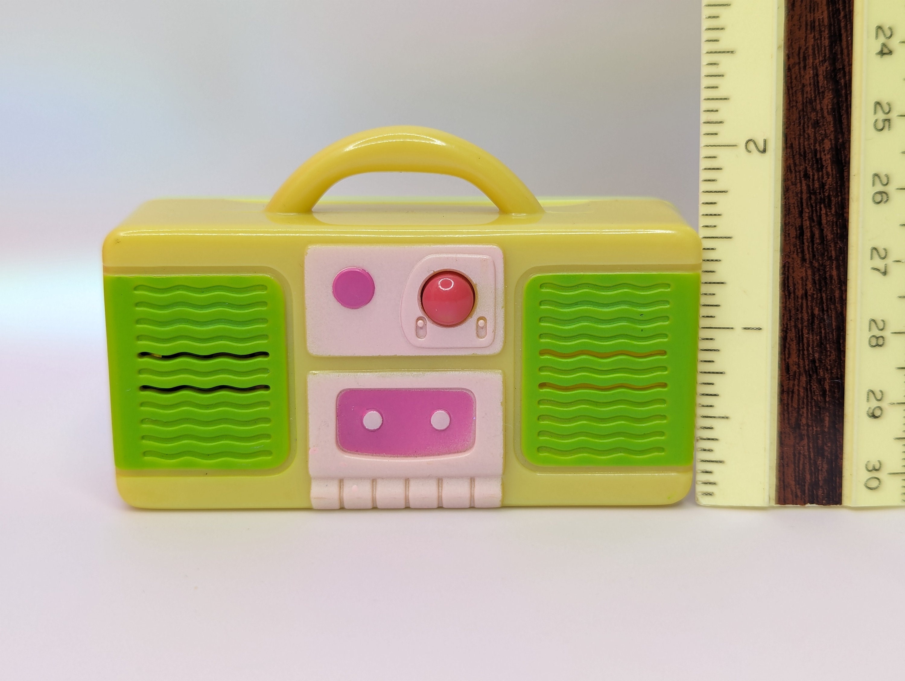 Barbie s Rock N Roll Radio 2000 Mcdonalds 12 Green Yellow Barbie Toy Accessory Boombox Stereo Works Vintage 00s Collectible Toys Etsy