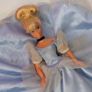 Disney Cinderella Dancing Princess Collection Doll 1996 Mattel 16533 NO Stand Classic 7&quot; mini little dolls Vintage 90s collectible Doll toys