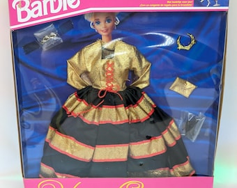 barbie blue and gold dress Amazon.com: BARBIE Portrait in Blue Doll : Toys & Games