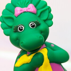Barney & Friends Baby Bop Holding Blanket Toy PVC Figurine 1993