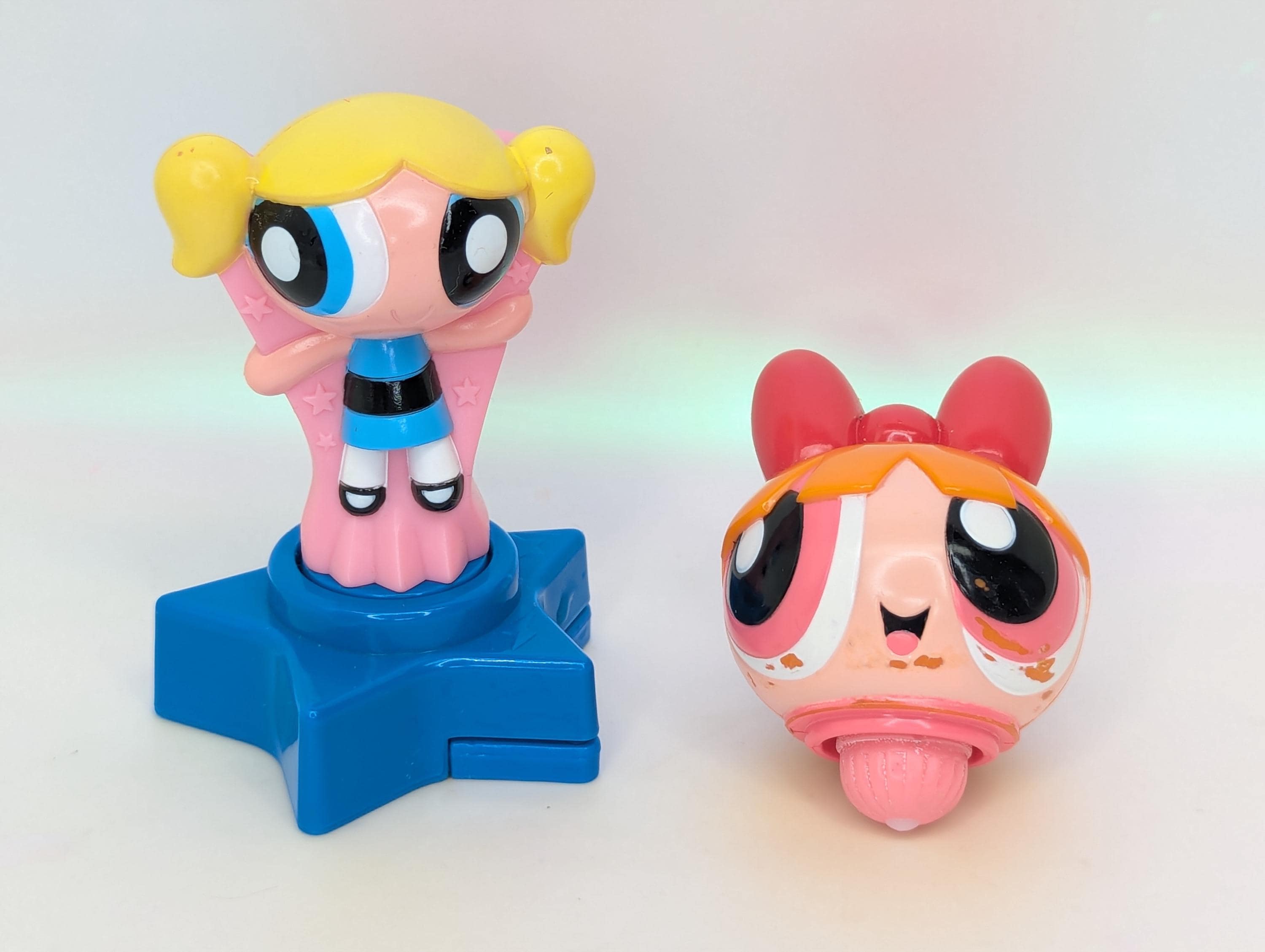 Powerpuff Girls Bubbles Star & Lightning Paper Hole Puncher +