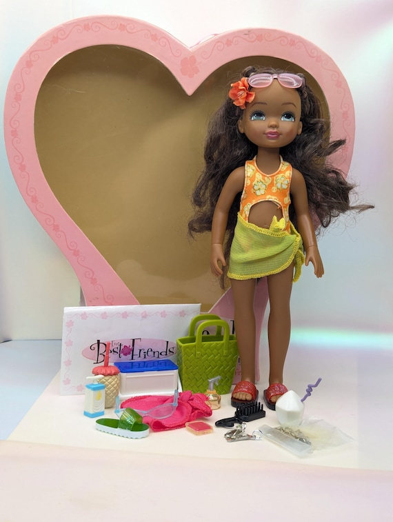 4-ever Best Friends Beach Party Sana Doll & Brianee Accessories W