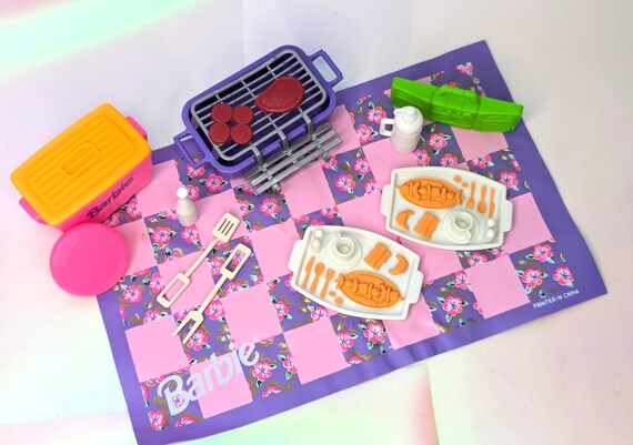 Barbie Tropical Splash Hawaiian Picnic Set 1994 Mattel 67214