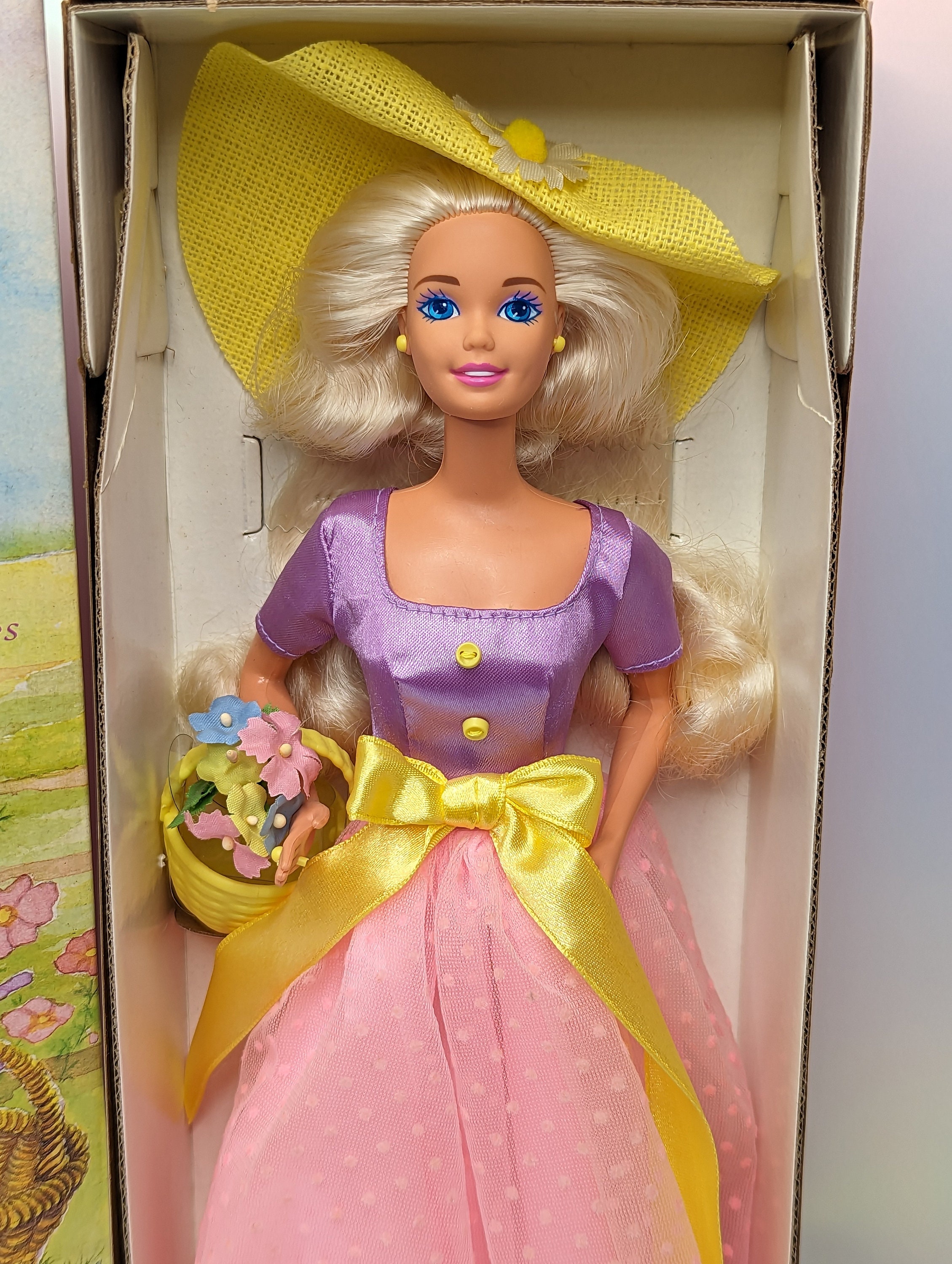 Spring blossom barbie first in a fashion series value