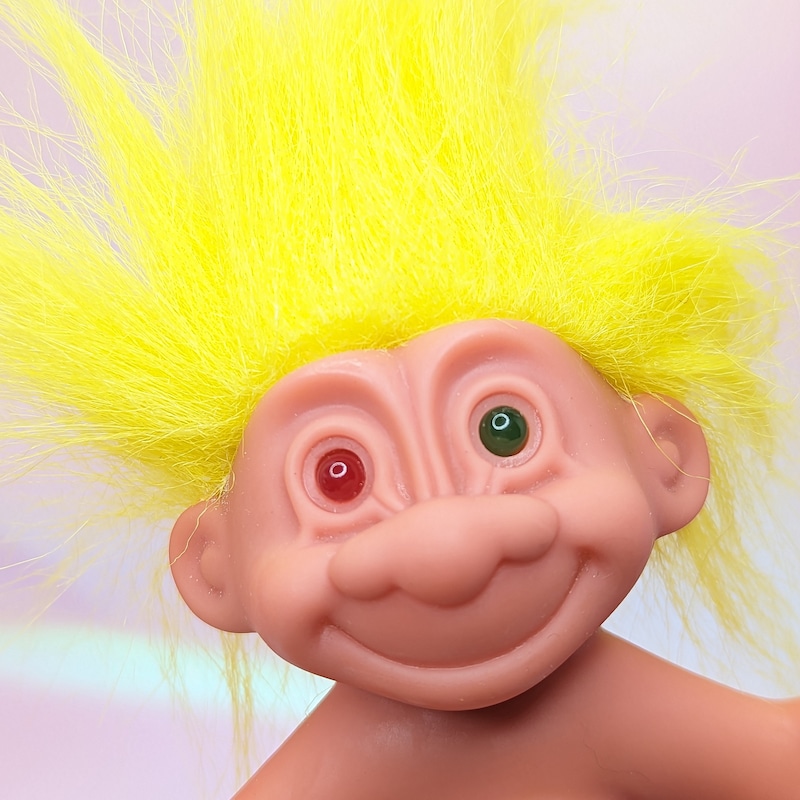 Green Hair Troll - Etsy