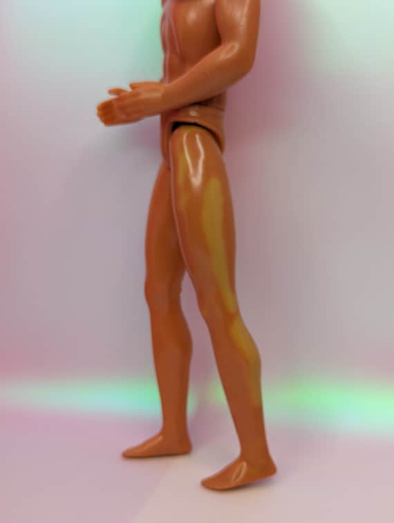 Perfume Giving Ken Doll 1987 Mattel #4554 Silver Tux Brown