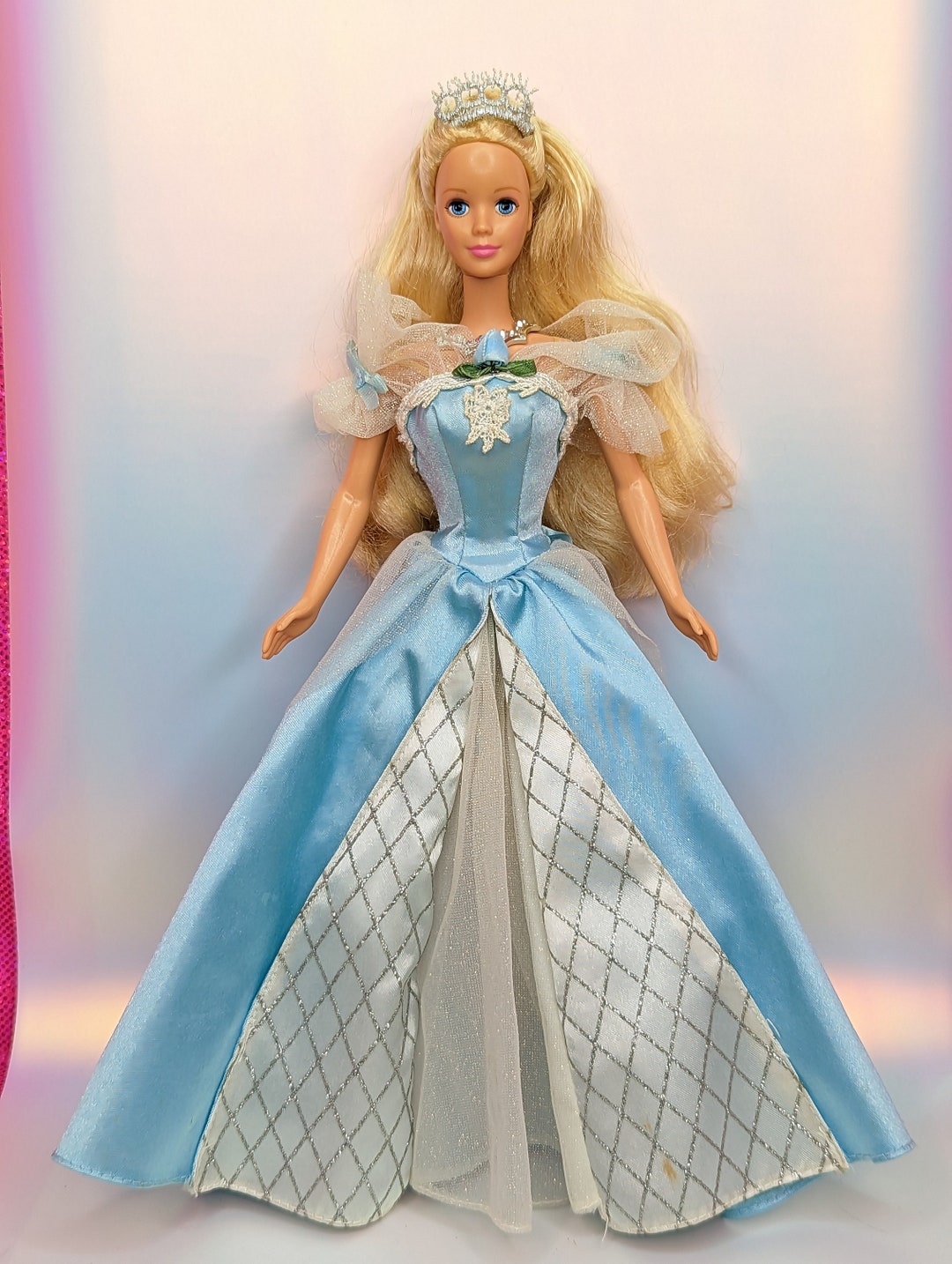 Buy Sleeping Beauty Barbie Doll 1998 Mattel 20489 Broken Open Close Eyes  Blonde Fairytale Princess Vintage 90s Collectible Barbie Doll Toys Online 